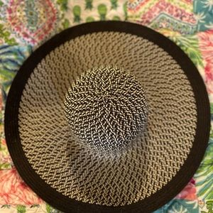 Beachwear The hat makes your black bathing suit or dress or wraps POP!